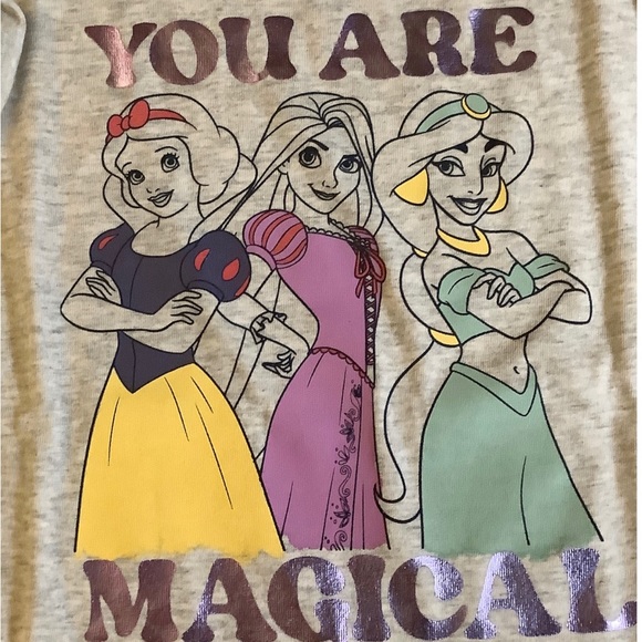 New Disney Princess Long
Sleeve Gray Top Size 6 - Picture 6 of 7
